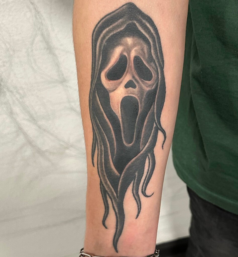 alt="Black & grey realism healed tattoo by Omar Barron, luxury custom tattoo Idaho"